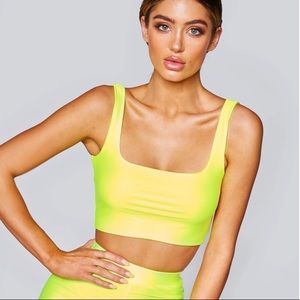 Meshki Crop Top NWT